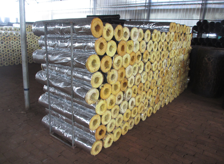 Order of Glass Wool Board and Pipe from America